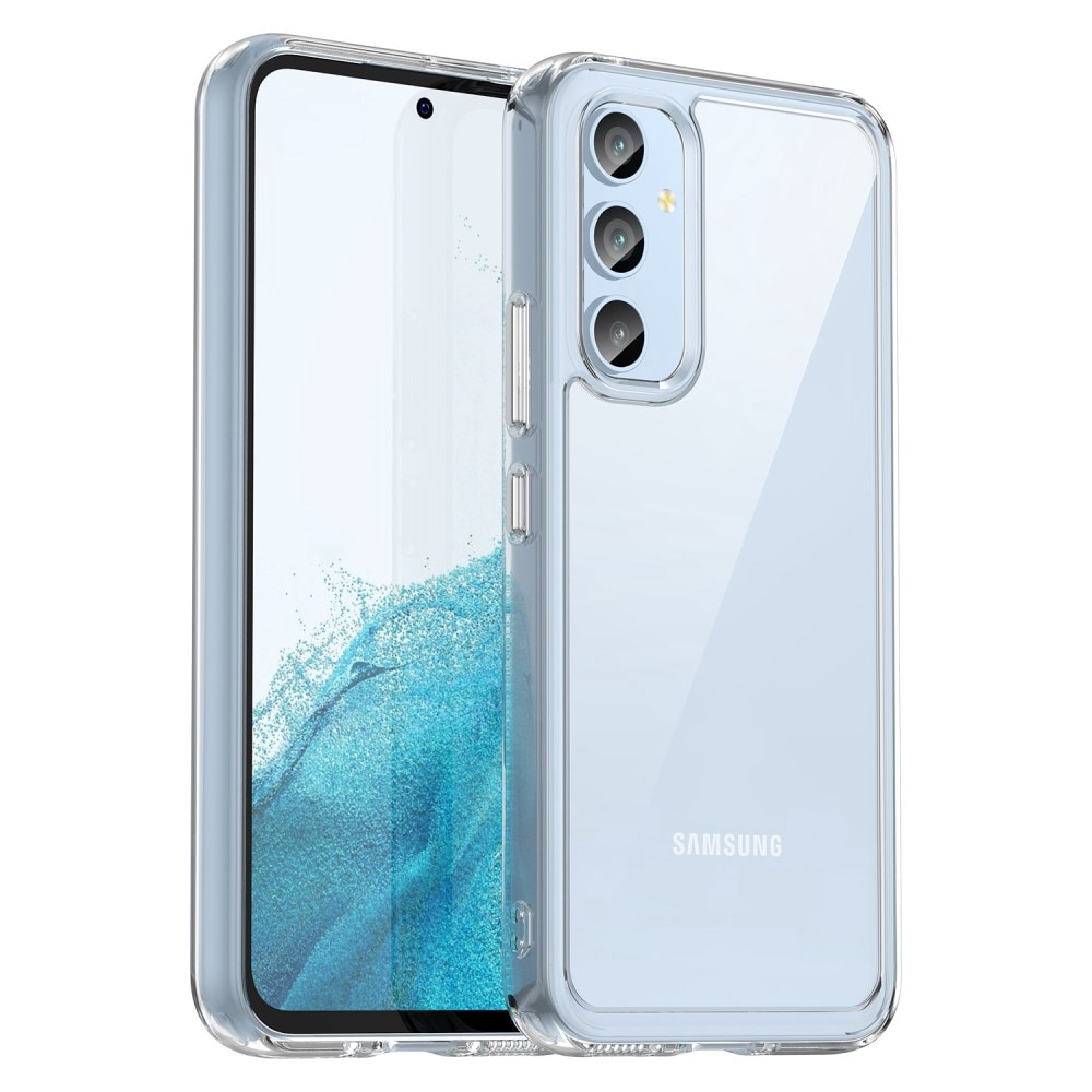 Coque hybride Crystal Hybrid pour Samsung Galaxy A54, transparent