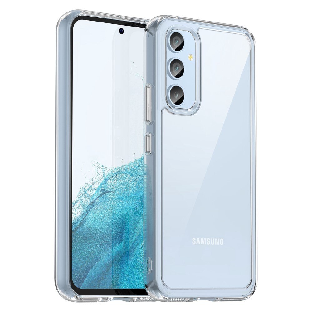 Coque hybride Crystal Hybrid pour Samsung Galaxy A54, transparent