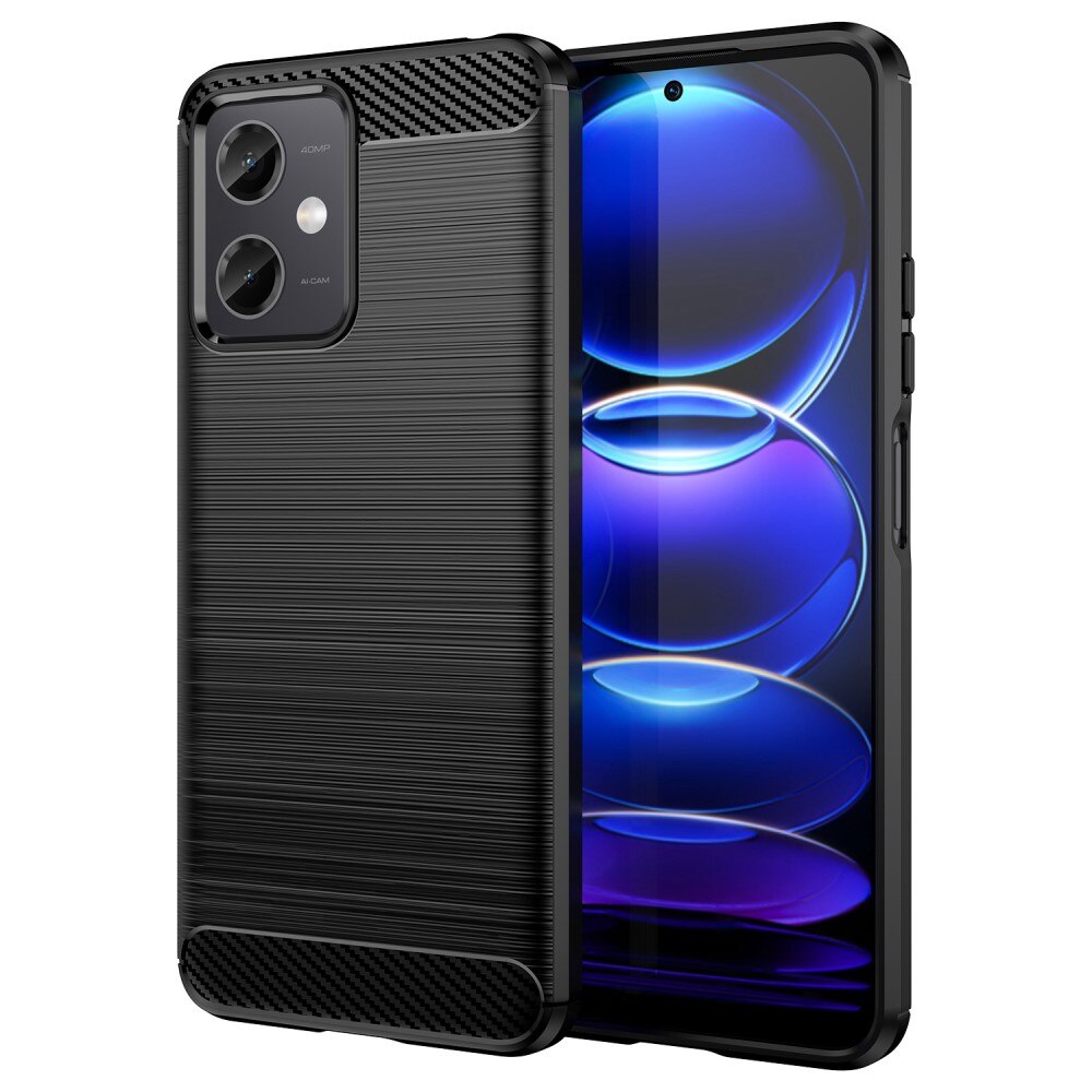 Coque TPU Brushed Xiaomi Redmi Note 12, Black