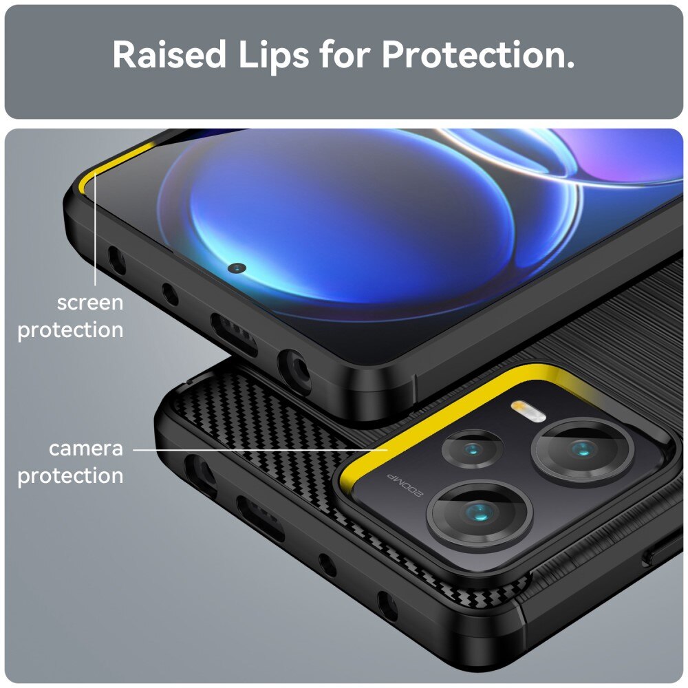 Coque TPU Brushed Xiaomi Redmi Note 12 Pro Plus, [FÄRG}