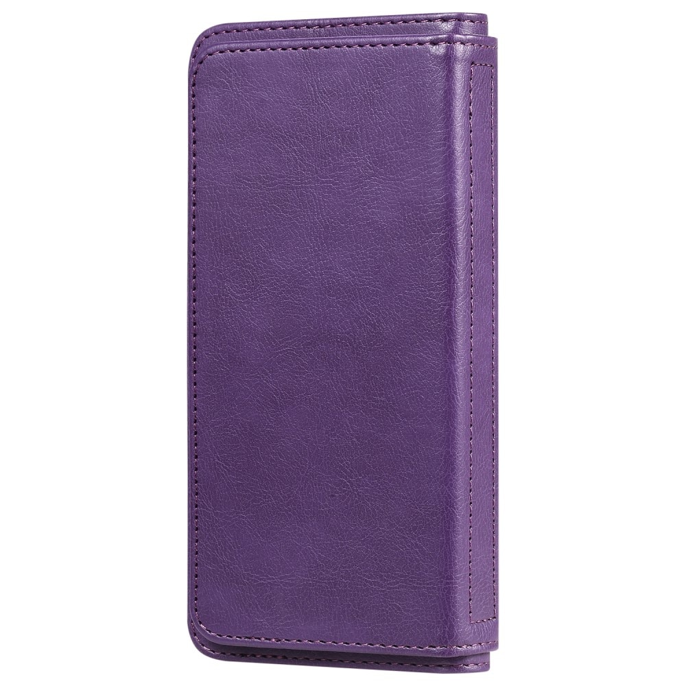 Coque portefeuille Multi-slot Samsung Galaxy S23 Ultra, violet