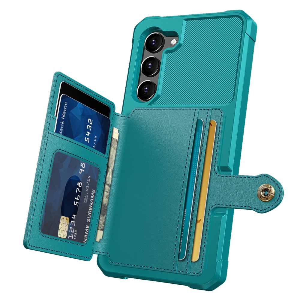 Coque porte-cartes Tough Multi-slot Samsung Galaxy S23, vert