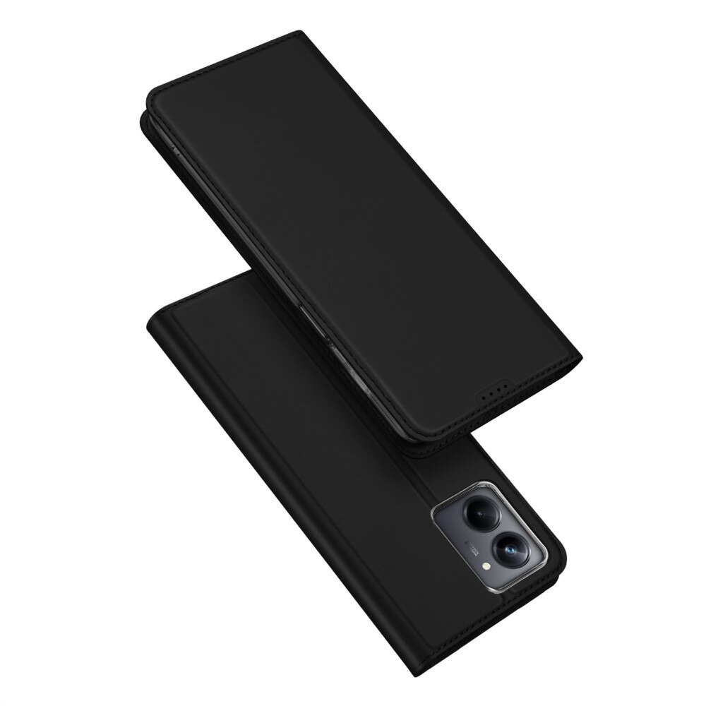 Étui portefeuille Skin Pro Series Realme 10 Pro, Noir