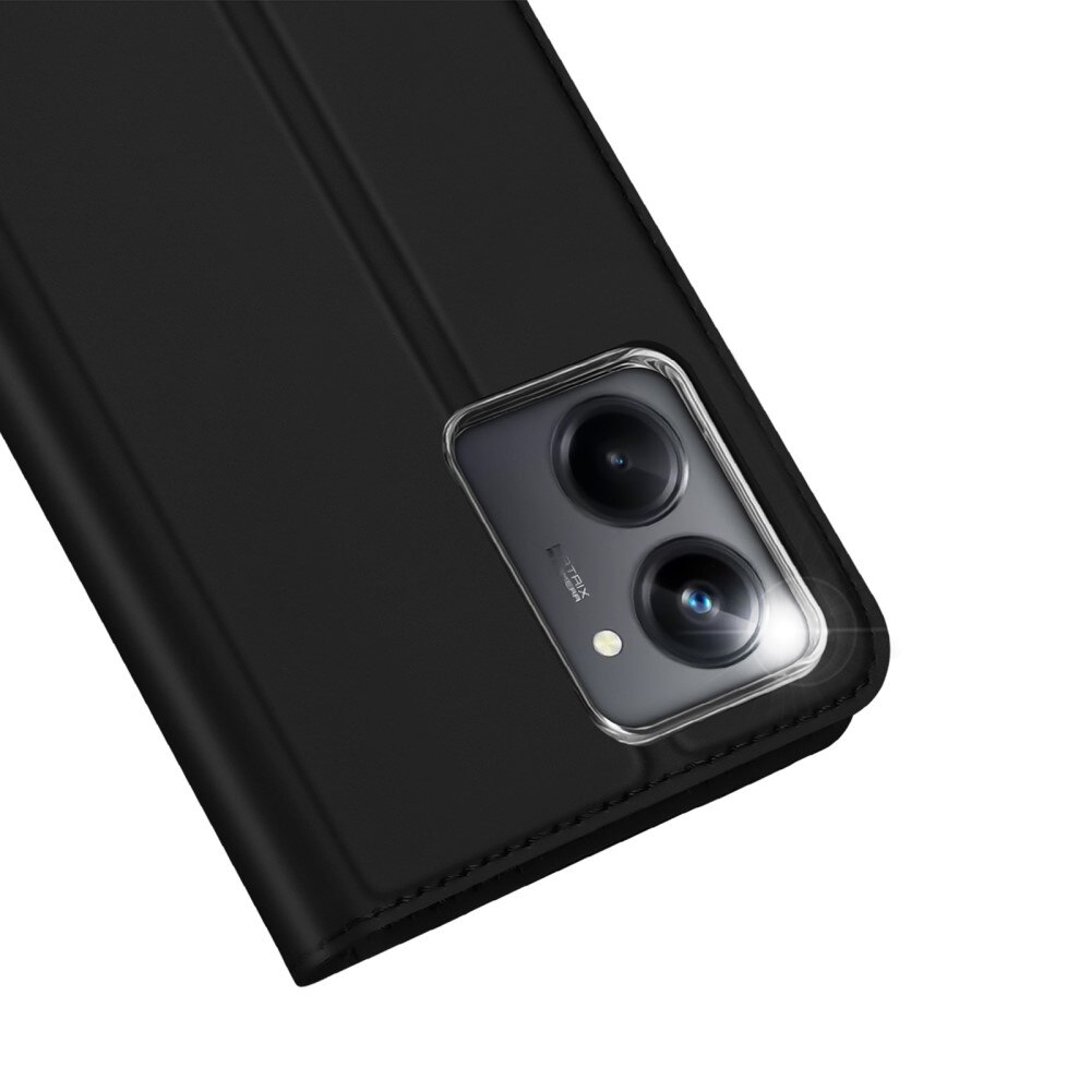 Étui portefeuille Skin Pro Series Realme 10 Pro, Noir