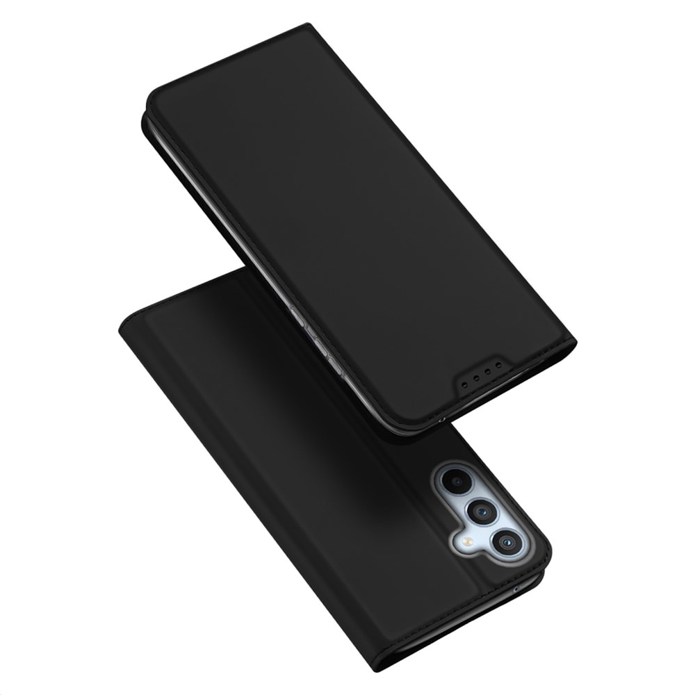Étui portefeuille Skin Pro Series Samsung Galaxy A54, Noir