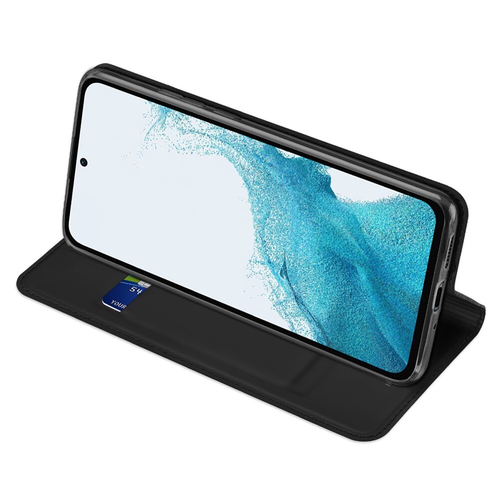 Étui portefeuille Skin Pro Series Samsung Galaxy A54, Noir