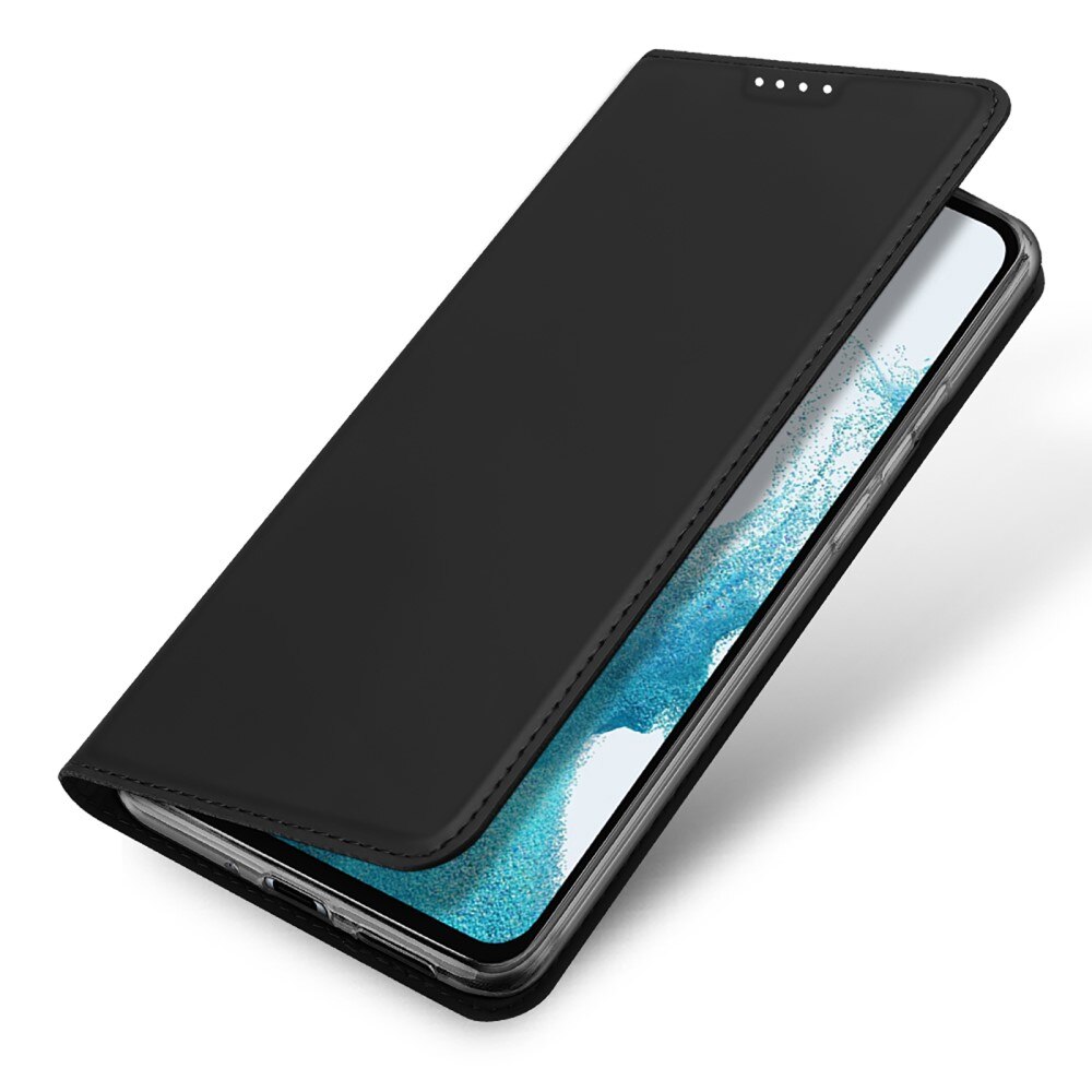 Étui portefeuille Skin Pro Series Samsung Galaxy A54, Noir