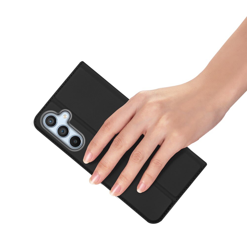 Étui portefeuille Skin Pro Series Samsung Galaxy A54, Noir