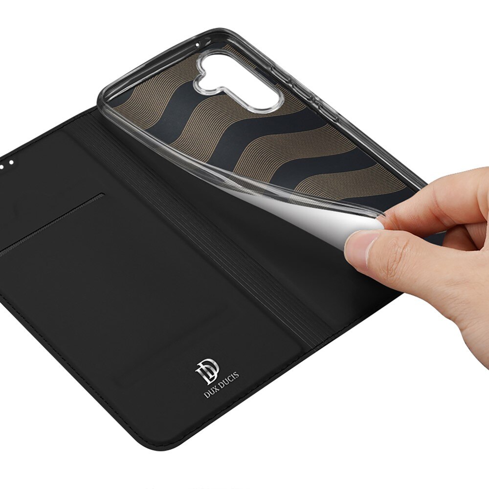 Étui portefeuille Skin Pro Series Samsung Galaxy A54, Noir