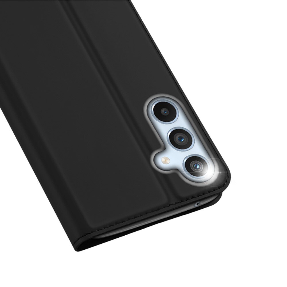 Étui portefeuille Skin Pro Series Samsung Galaxy A54, Noir