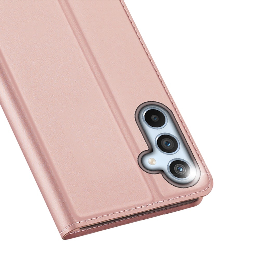 Étui portefeuille Skin Pro Series Samsung Galaxy A54, Or rose