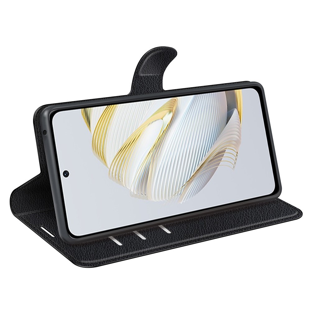 Coque portefeuille Huawei Nova 10 SE, Noir