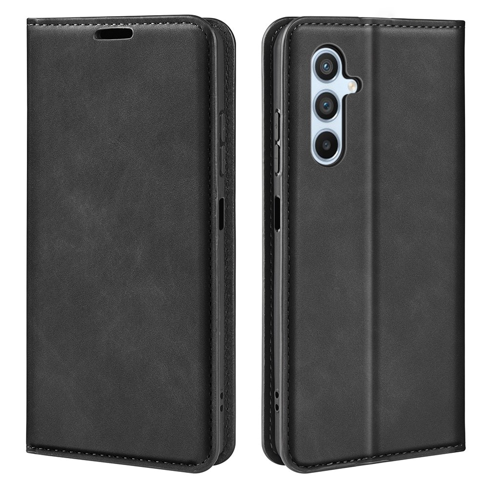 Coque portefeuille mince Samsung Galaxy A54, Noir
