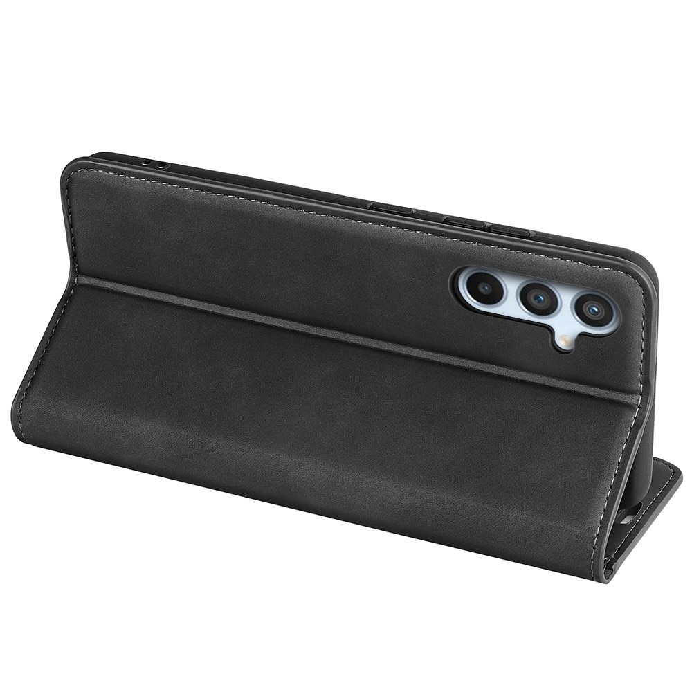 Coque portefeuille mince Samsung Galaxy A54, Noir