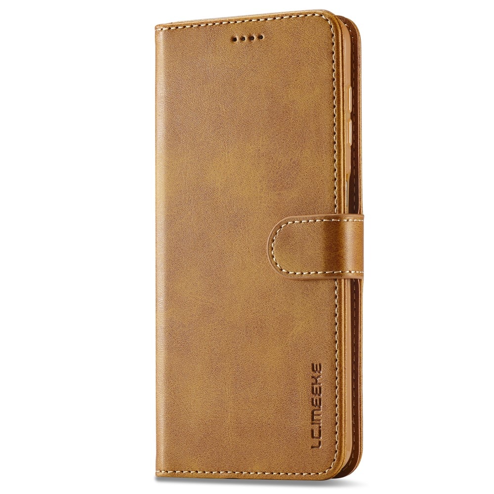 Étui Portefeuille Samsung Galaxy A54, cognac