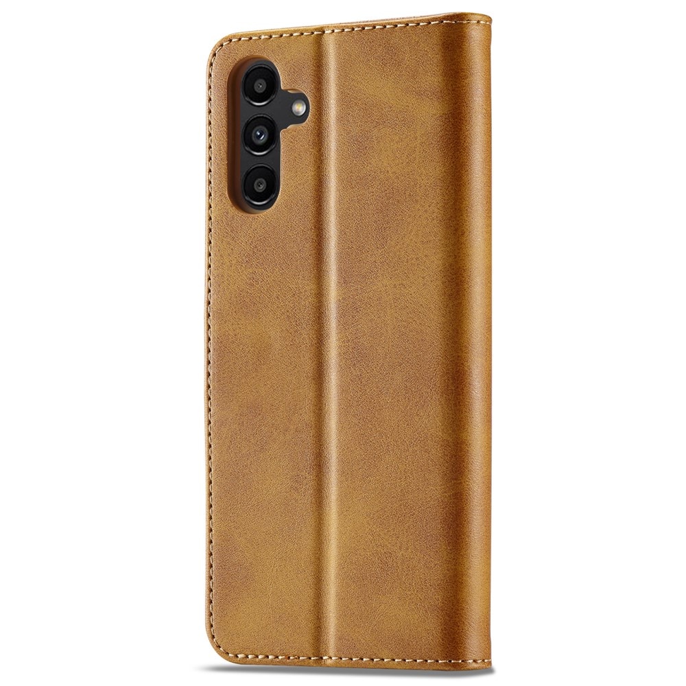 Étui Portefeuille Samsung Galaxy A54, cognac