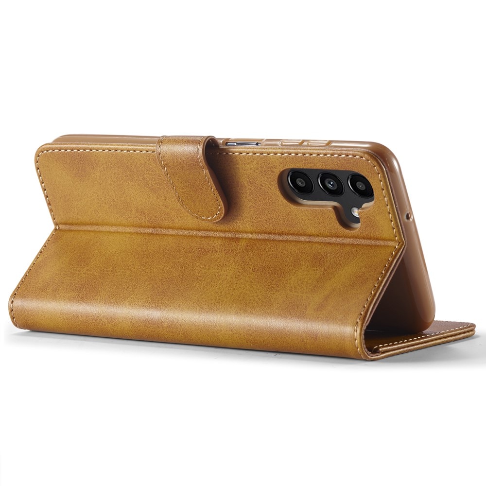 Étui Portefeuille Samsung Galaxy A54, cognac