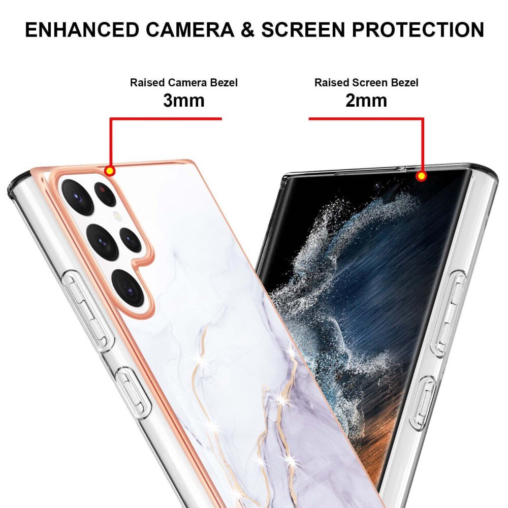 Coque TPU Samsung Galaxy S23 Ultra, Multi-couleur / motif