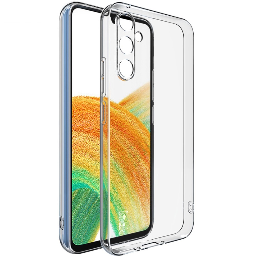 Coque TPU Case Samsung Galaxy A34, Crystal Clear