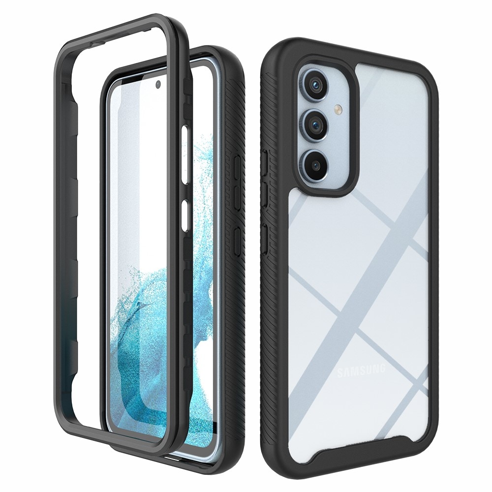 Coque de couverture complète Samsung Galaxy A54, Noir