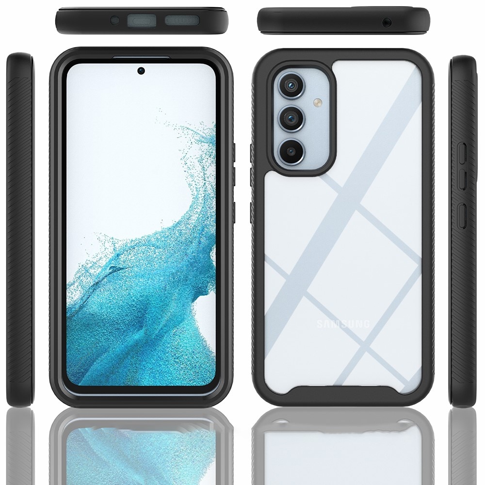 Coque de couverture complète Samsung Galaxy A54, Noir