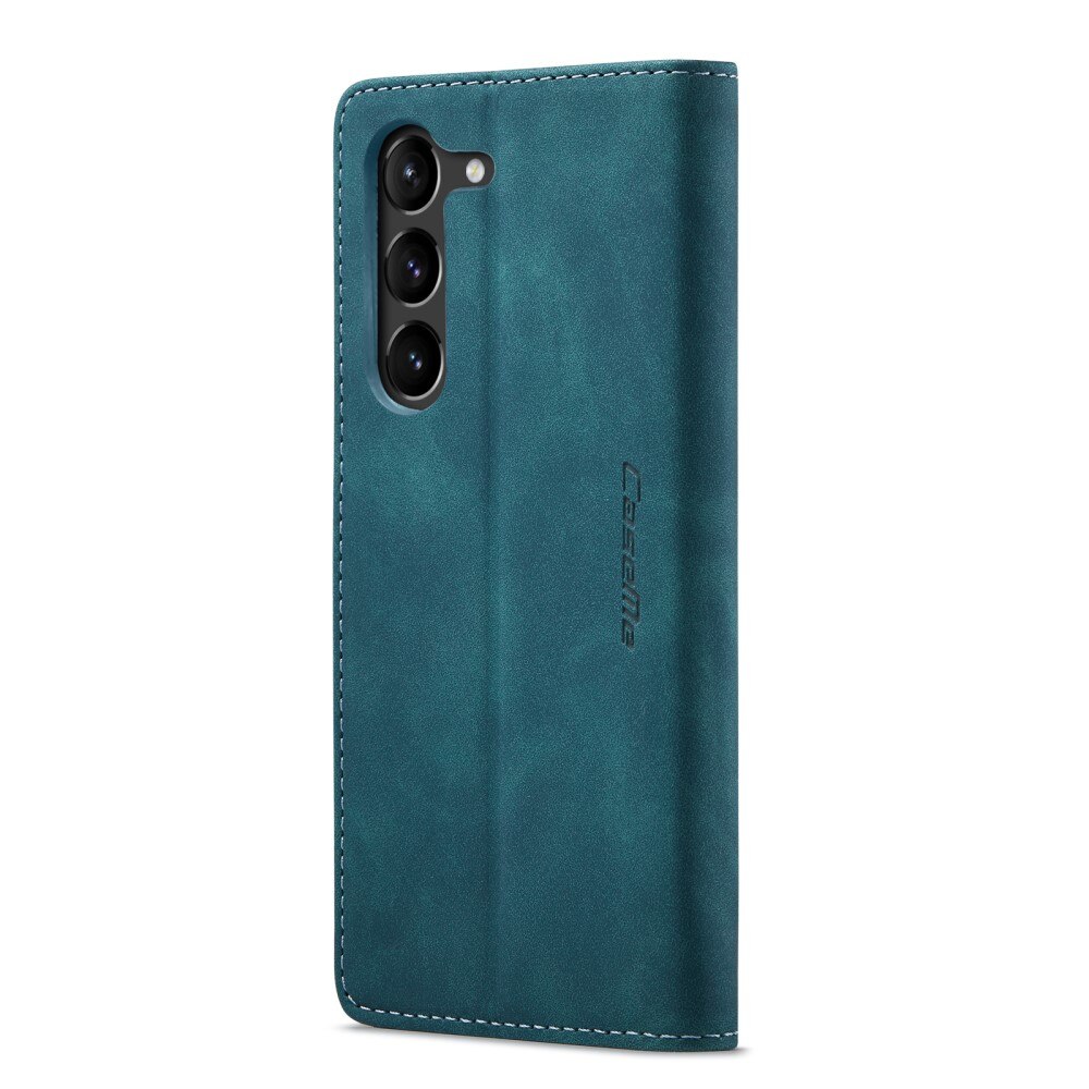 Étui portefeuille mince Samsung Galaxy S23, Bleu
