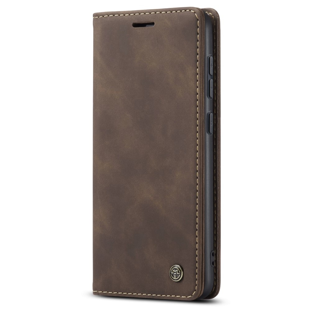 Étui portefeuille mince Samsung Galaxy S23, Marron