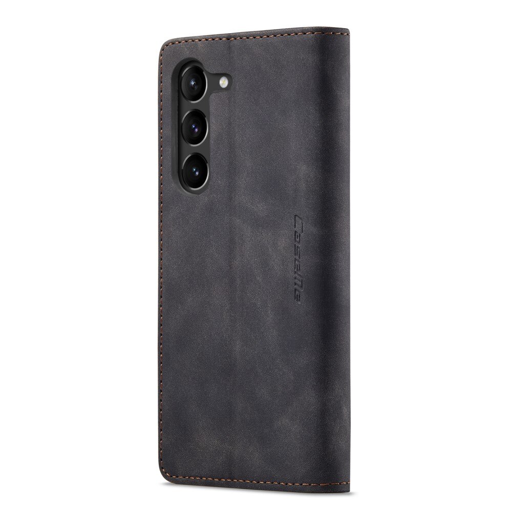 Étui portefeuille mince Samsung Galaxy S23 Plus, Noir