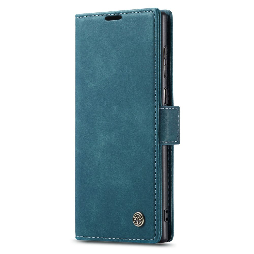 Étui portefeuille mince Samsung Galaxy S23 Ultra, Bleu