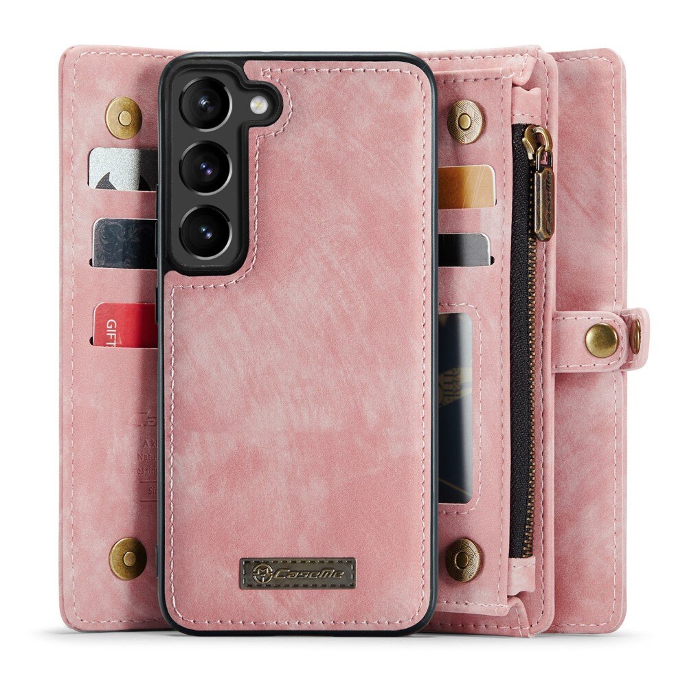 Étui portefeuille multi-cartes Samsung Galaxy S23, Rose