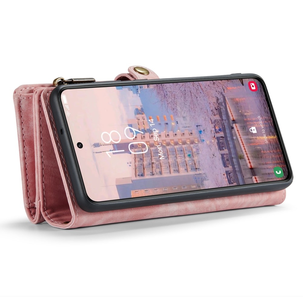 Étui portefeuille multi-cartes Samsung Galaxy S23, Rose