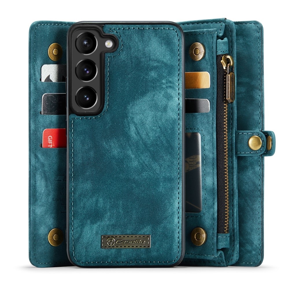 Étui portefeuille multi-cartes Samsung Galaxy S23, Bleu