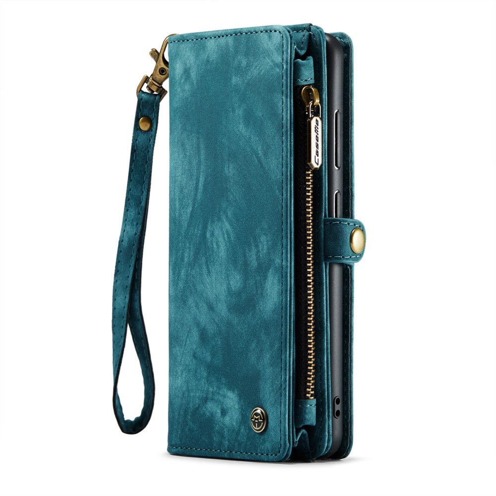 Étui portefeuille multi-cartes Samsung Galaxy S23, Bleu