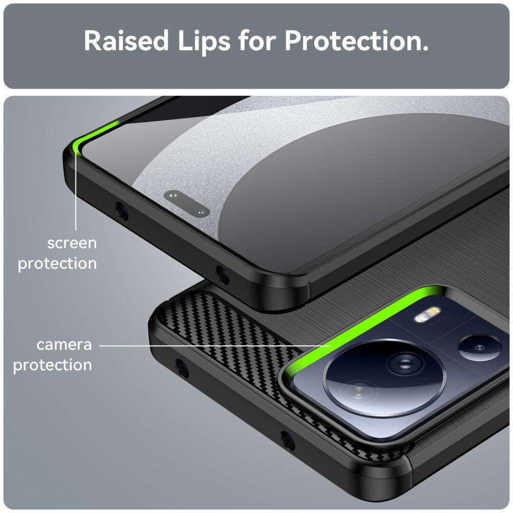 Coque TPU Brushed Xiaomi 13 Lite, [FÄRG}