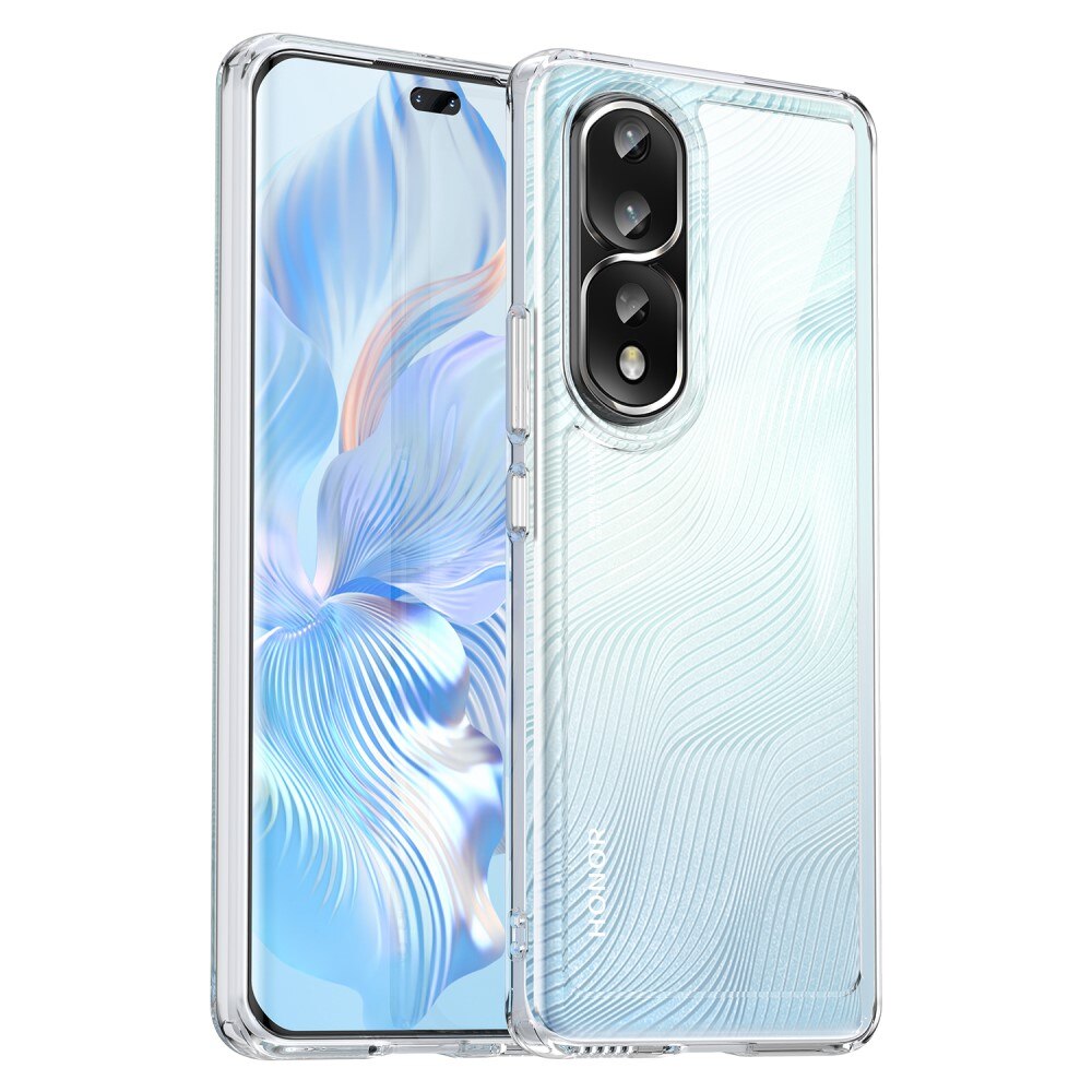 Coque hybride Crystal Hybrid pour Honor 80 Pro, transparent