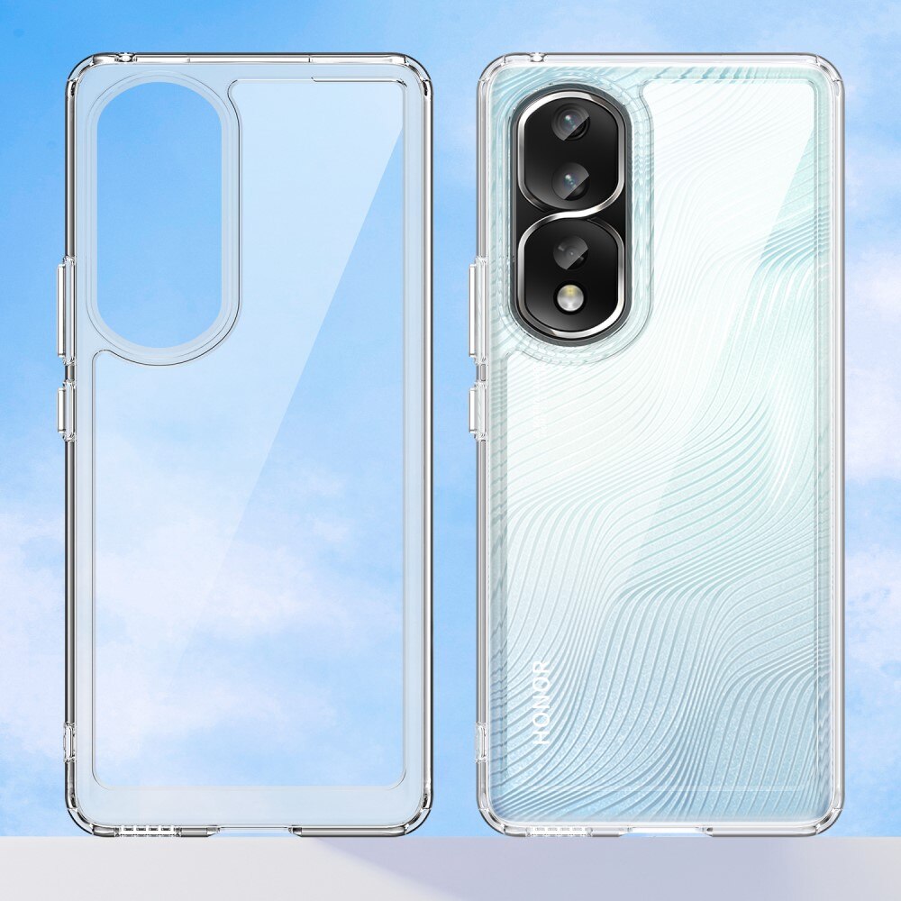 Coque hybride Crystal Hybrid pour Honor 80 Pro, transparent