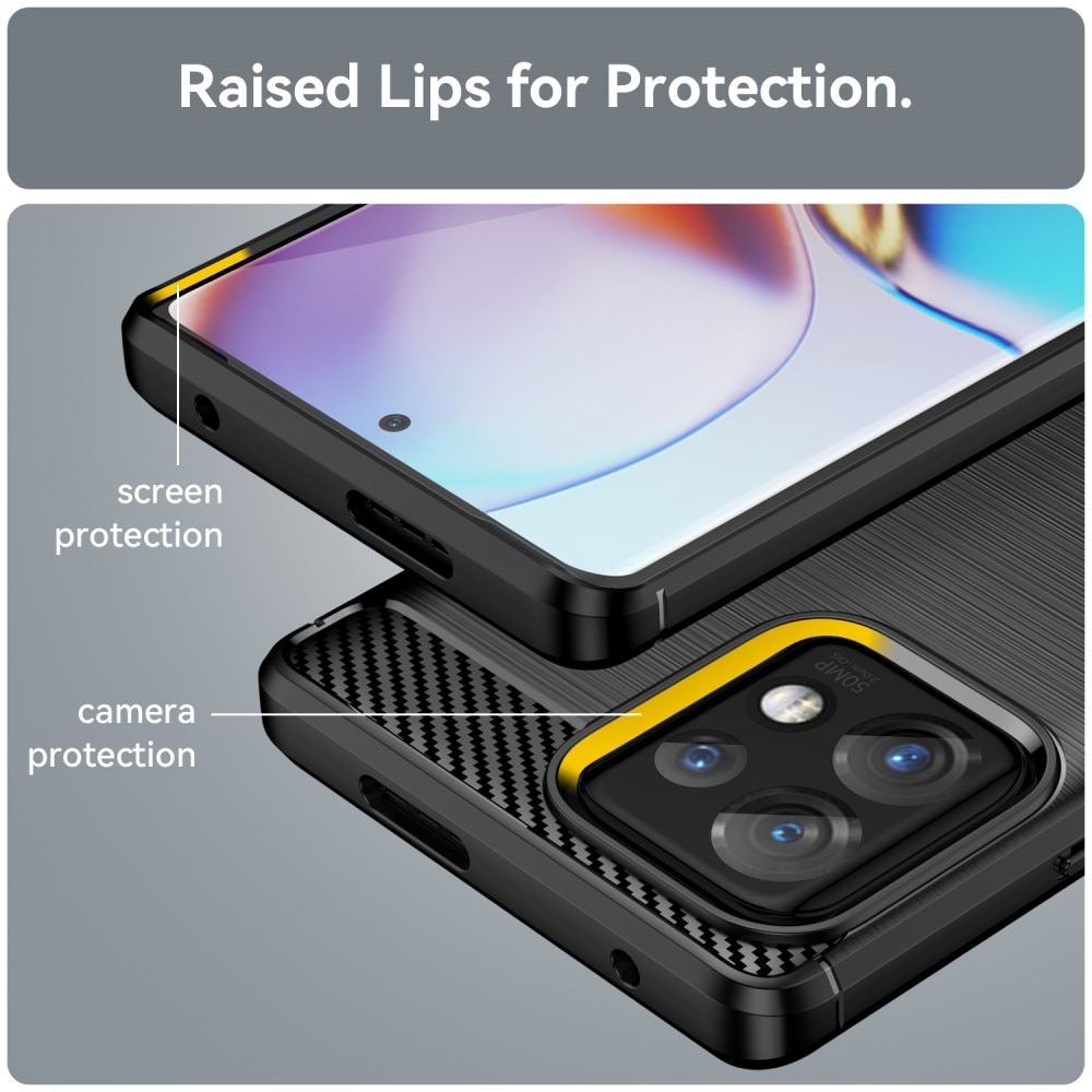 Coque TPU Brushed Motorola Edge 40 Pro, [FÄRG}