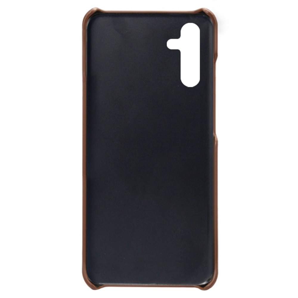 Coque Card Slots Samsung Galaxy A54, marron