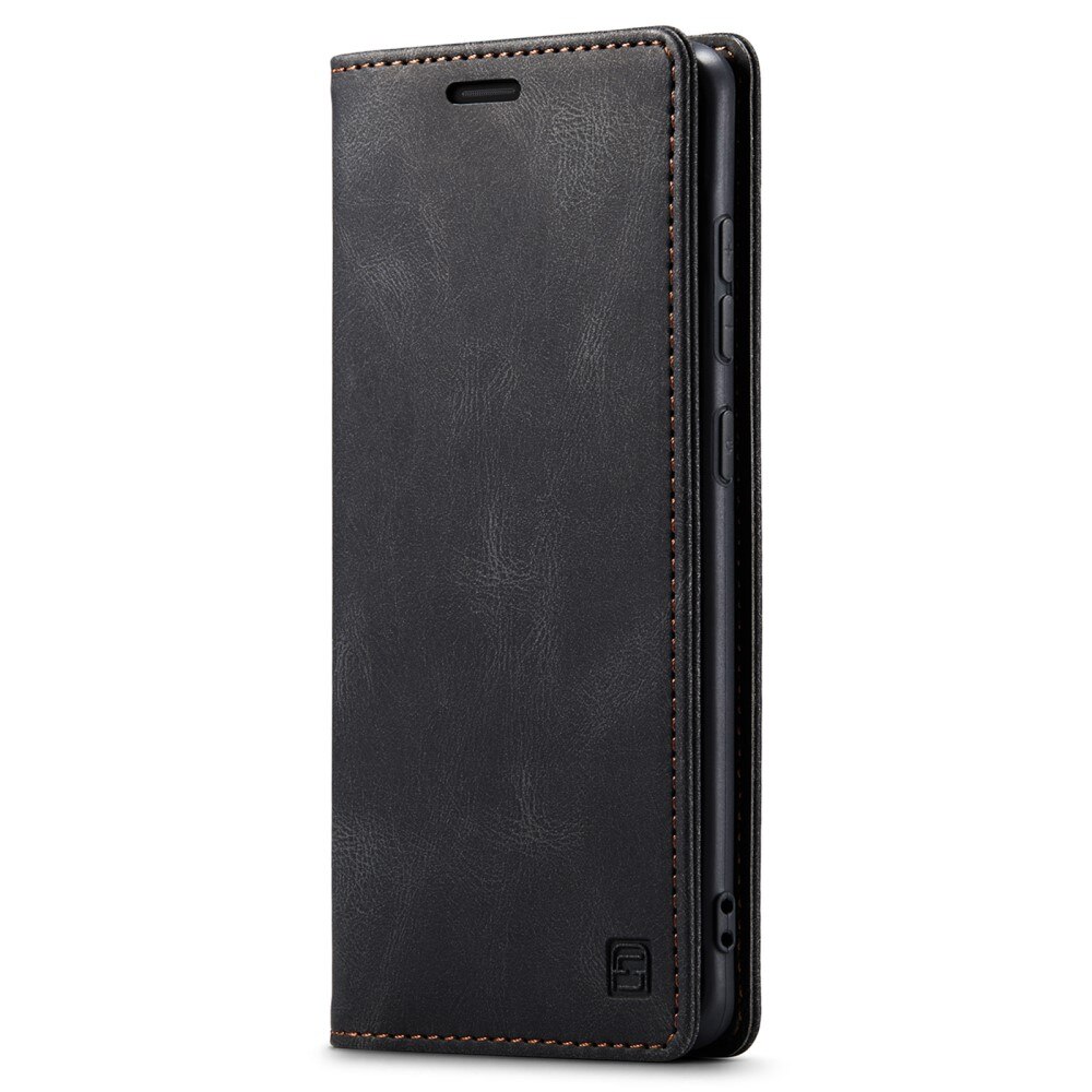 Étui-portefeuille anti-RFID pour Samsung Galaxy S23, noir
