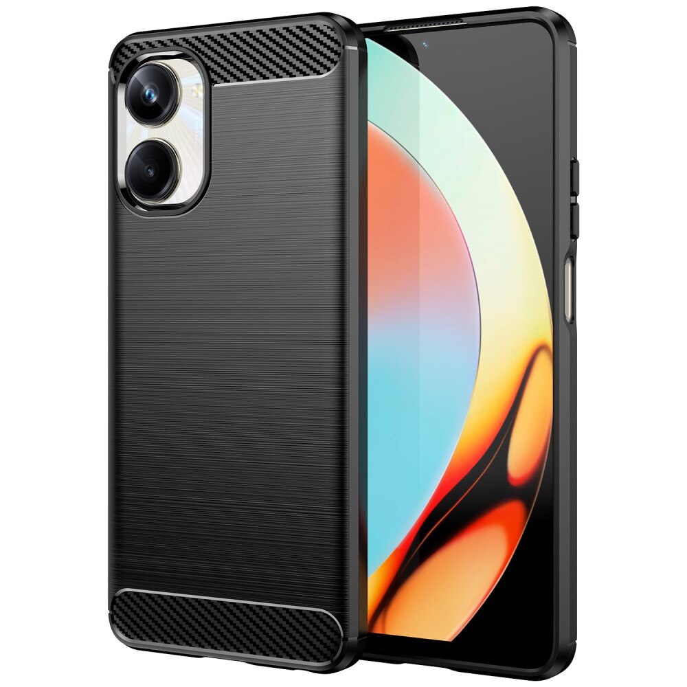 Coque TPU Brushed Realme 10 Pro, Black