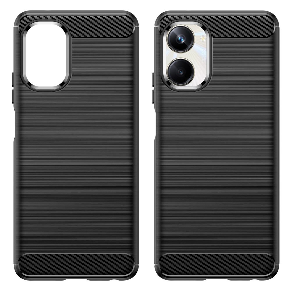 Coque TPU Brushed Realme 10 Pro, Black