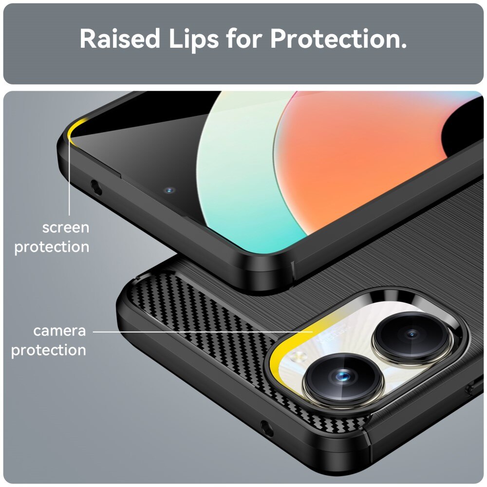 Coque TPU Brushed Realme 10 Pro, Black