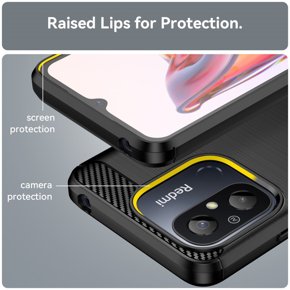 Coque TPU Brushed Xiaomi Redmi 12C, [FÄRG}