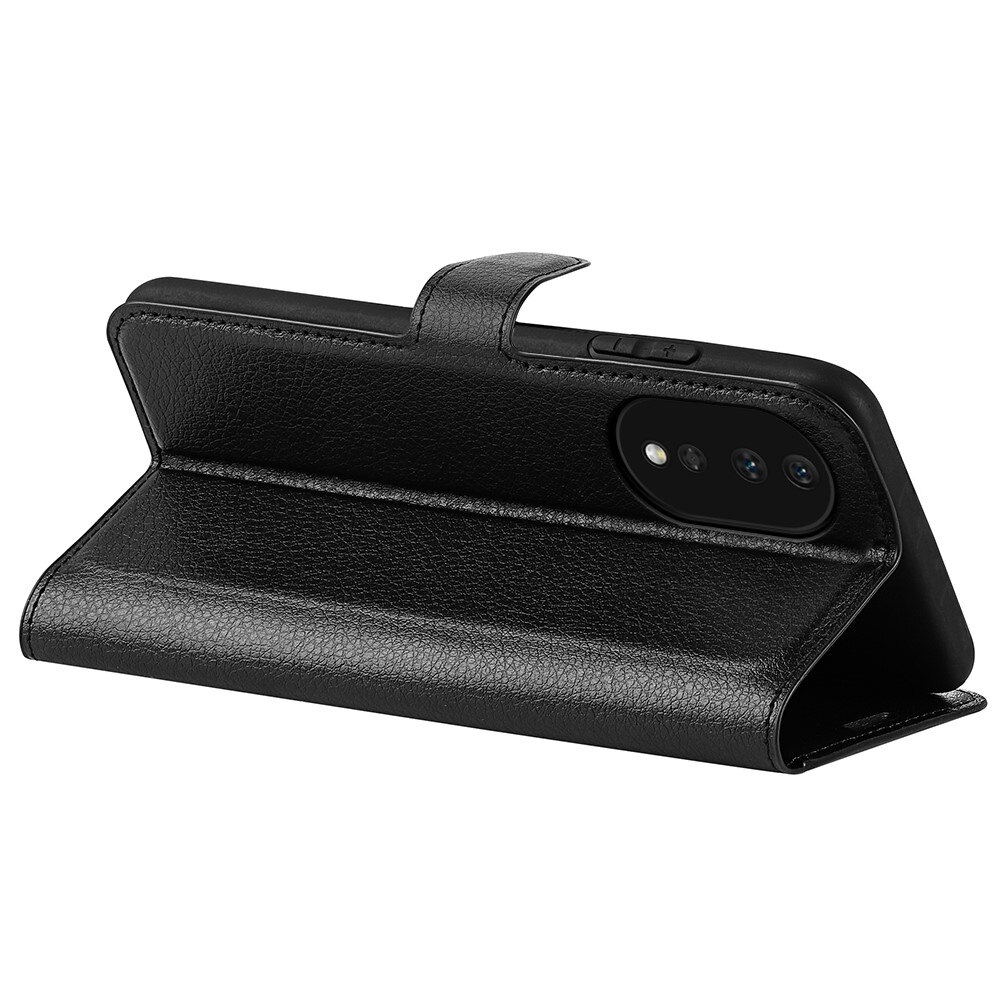 Coque portefeuille  Honor 80, Noir