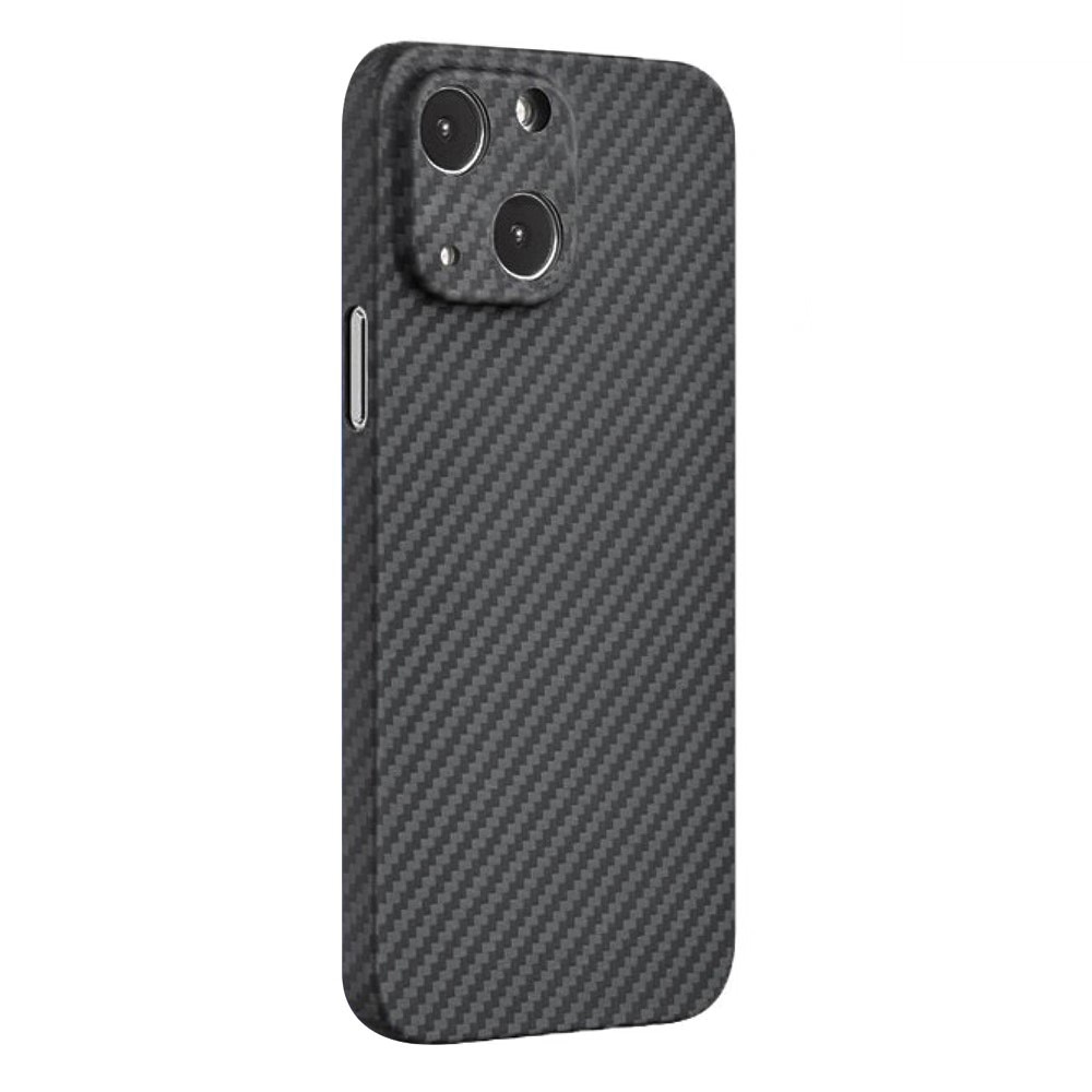 Coque fine Fibre d'aramide iPhone 14, noir