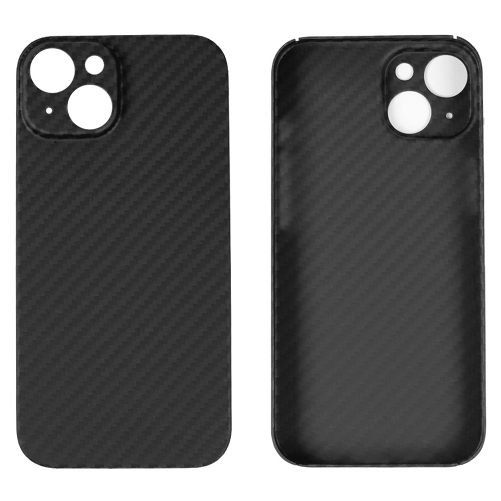 Coque fine Fibre d'aramide iPhone 14, noir