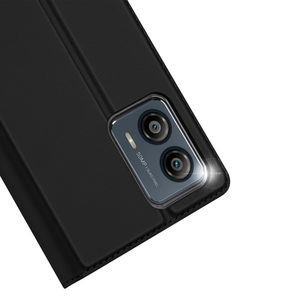 Étui portefeuille Skin Pro Series Motorola Moto G53, Black