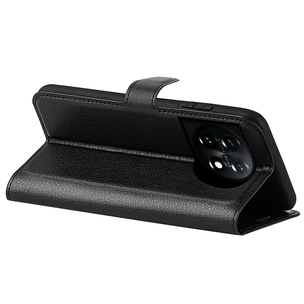 Coque portefeuille  OnePlus 11, Noir