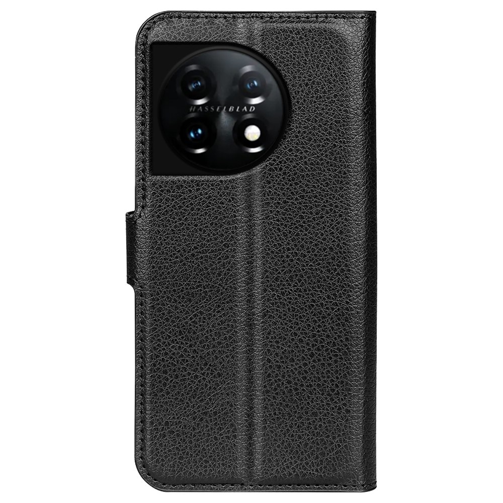 Coque portefeuille OnePlus 11, noir