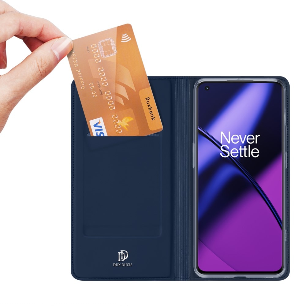 Étui portefeuille Skin Pro Series  OnePlus 11, Navy
